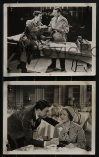 3t1668 SPEED 3 8x10 stills 1936 Jimmy Stewart w/ Una Merkel, Weldon Heyburn, Wendy Barrie!