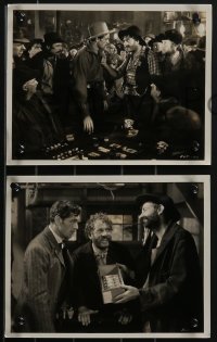 3t1652 SPOILERS 4 8x10 stills 1930 great images of western cowboy Gary Cooper, faro gambling!