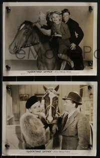 3t1628 SWEEPSTAKES WINNER 7 8x10 stills 1937 Marie Wilson, Allen Jenkins, horse racing images!