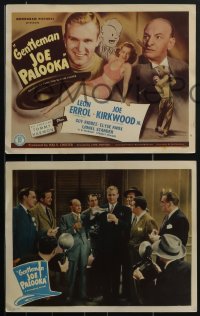 3t0518 GENTLEMAN JOE PALOOKA 8 LCs 1946 Joe Kirkwood Jr, Errol, Ham Fisher tc art, boxing comedy!