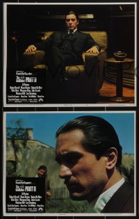 3t0519 GODFATHER PART II 8 LCs 1974 Al Pacino, Robert De Niro, Francis Ford Coppola classic!