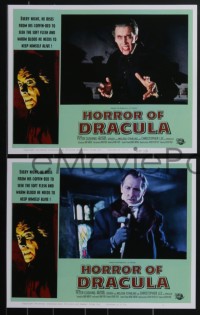 3t0380 HORROR OF DRACULA signed #1/3 set of 13 faux LCs 2021 scenes you would have liked to see!