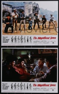 3t0392 MAGNIFICENT SEVEN signed #1/3 set of 12 faux LCs 2021 scenes you would have liked to see!