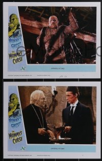 3t0418 MUMMY'S GHOST/MUMMY'S CURSE signed #1/3 set of 8 faux LCs 2021 scenes you would like to see!