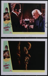 3t0419 MUMMY'S HAND/MUMMY'S TOMB signed #1/3 set of 8 faux LCs 2021 scenes you would like to see!