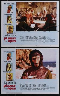 3t0394 PLANET OF THE APES signed #1/3 set of 12 faux LCs 2021 scenes you would have liked to see!