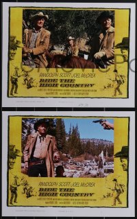 3t0407 RIDE THE HIGH COUNTRY signed #1/3 set of 10 faux LCs 2021 scenes you would have liked to see!