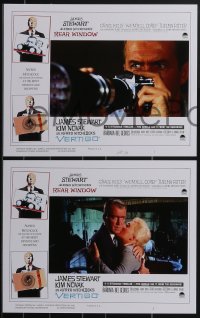 3t0409 REAR WINDOW/VERTIGO signed #1/3 set of 10 faux LCs 2021 scenes you would have liked to see!