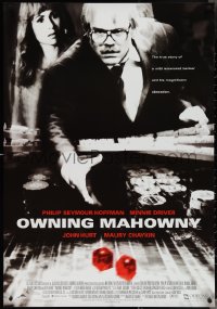 3w0256 OWNING MAHOWNY Canadian 1sh 2003 Philip Seymour Hoffman throwing dice on craps table, Driver!