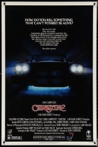 3w0708 CHRISTINE 1sh 1983 written by Stephen King, directed by John Carpenter, killer car!