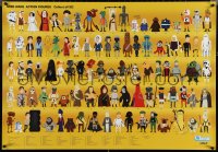 3w0232 STAR WARS signed 27x39 commercial poster 2013 by artist Christopher Lee, cool action figures!