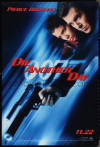 3w0733 DIE ANOTHER DAY teaser DS 1sh 2002 Pierce Brosnan as James Bond & Halle Berry as Jinx!