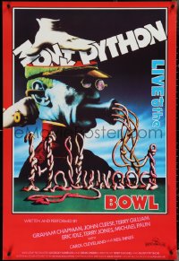 3w0243 MONTY PYTHON LIVE AT THE HOLLYWOOD BOWL English 1sh 1982 great wacky meat grinder image!