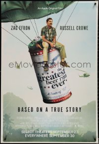 3w0782 GREATEST BEER RUN EVER advance DS 1sh 2022 Zac Effron, Russell Crowe, Bill Murray, wacky!