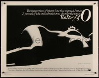 3w0550 STORY OF O 1/2sh 1976 best different and far sexier silhouette image of Corinne Clery!