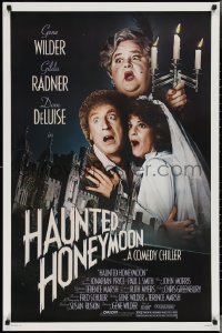 3w0798 HAUNTED HONEYMOON 1sh 1986 Gene Wilder, Gilda Radner, Dom DeLuise in drag!