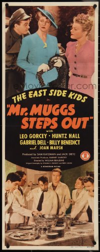 3w0609 MR MUGGS STEPS OUT insert 1943 East Side Kids, Leo Gorcey, Huntz Hall, Joan Marsh!