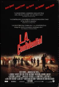 3w0838 L.A. CONFIDENTIAL 1sh 1997 Basinger, Spacey, Crowe, Pearce, police arrive in film's climax!