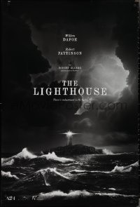 3w0849 LIGHTHOUSE teaser DS 1sh 2019 Willem Dafoe, Pattinson, there is enchantment in the light, A24