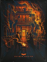 3w0280 BATMAN BEGINS #30/35 18x24 art print 2016 art by Dan Mumford, variant edition!