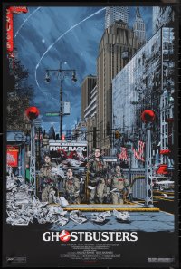 3w0101 GHOSTBUSTERS #369/2035 24x36 art print 2019 wonderful Ken Taylor art, Mondo, regular edition!