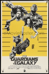 3w0108 GUARDIANS OF THE GALAXY #186/325 24x36 art print 2016 Mondo, art by Jock, first edition!