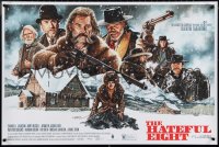 3w0116 HATEFUL EIGHT #637/2975 24x36 art print 2016 Mondo, art by Jason Edmiston, reg edition!