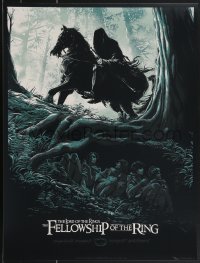 3w0288 LORD OF THE RINGS: THE FELLOWSHIP OF THE RING #46/295 18x24 art print 2016 Rodriguez, reg.!