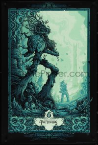 3w0134 LORD OF THE RINGS: THE TWO TOWERS #65/150 24x36 art print 2022 art by Alex Hovey!