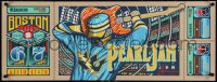 3w0144 PEARL JAM signed #85/306 2-sided 12x32 art print 2018 by Brad Klausen, Boston, concert art!