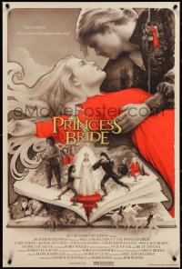 3w0147 PRINCESS BRIDE #2/75 24x36 art print 2018 art by Matthew Peak, variant edition!