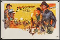 3w0150 RAIDERS OF THE LOST ARK #280/350 24x36 art print 1981 Harrison Ford by Hugh Fleming!