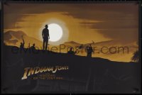 3w0149 RAIDERS OF THE LOST ARK artist signed #34/100 24x36 art print 2019 Digging In The Wrong Place!