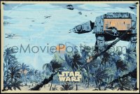 3w0155 ROGUE ONE #61/675 24x36 art print 2017 Battle of Scarif art by Kilian Eng, regular edition!