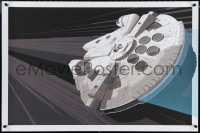 3w0167 STAR WARS #79/200 24x36 art print 2014 art of the Millenium Falcon by Craig Drake, regular!