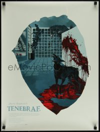 3w0294 TENEBRE signed #189/200 18x24 art print 2018 by artist Jessica Seamans, Mondo, first edition!