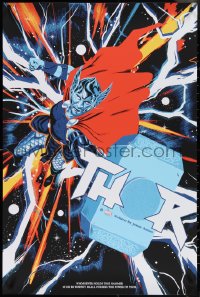 3w0171 THOR #46/100 24x36 art print 2020 great comic superhero Doaly art of the Mighty Thor!