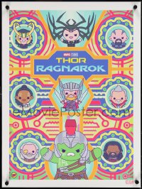 3w0297 THOR RAGNAROK signed #1/100 18x24 art print 2017 by Truck '100 Percent Soft' Torrence!