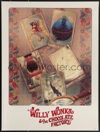 3w0298 WILLY WONKA & THE CHOCOLATE FACTORY #63/100 18x24 art print 2019 art by Fernando Reza!