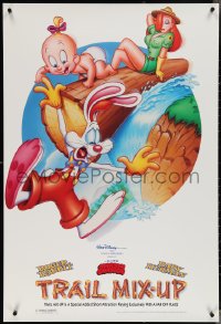 3w1016 TRAIL MIX-UP DS 1sh 1993 John Hom art Roger Rabbit, Baby Herman, Jessica Rabbit!