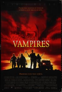 3w1026 VAMPIRES 1sh 1998 John Carpenter, James Woods, cool vampire hunter image!