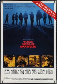 3w1038 WILD BUNCH 1sh R1995 Sam Peckinpah cowboy classic, Holden, the original director's cut!