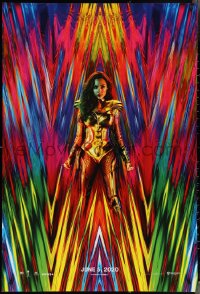 3w1046 WONDER WOMAN 1984 IMAX teaser DS 1sh 2020 80s inspired image of Gal Gadot as Amazon princess!