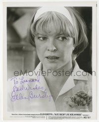 3x0464 ELLEN BURSTYN signed 8x10.25 still 1975 great close up from Alice Doesn't Live Here Anymore!