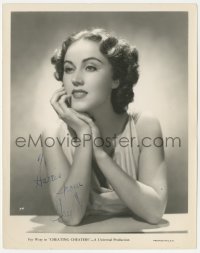 3x0468 FAY WRAY signed 8x10.25 still 1934 portrait of beautiful leading lady in Cheating Cheaters!