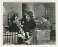 3x0500 JERRY MAREN signed deluxe 8x10 still 1939 with Groucho & Chico Marx in At The Circus!