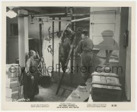 3x0504 JOE DERITA signed 8.25x10 still 1959 with Moe & Larry in Have Rocket Will Travel,Three Stooges