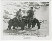 3x0554 PAUL NEWMAN signed 8x10.25 still 1969 with Redford in Butch Cassidy and the Sundance Kid!