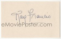 3x0370 KAY FRANCIS signed 3x4 album page 1940s it can be framed with the included repro photo!