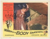 3x0213 INVASION OF THE BODY SNATCHERS signed LC 1956 by Kevin McCarthy, who finds pod in the cellar!